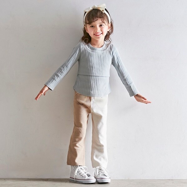 フレアフライスパンツ