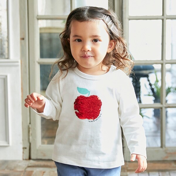 スパンコールアップリケロンT