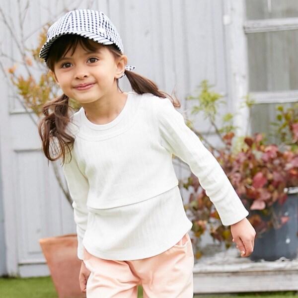 【リンク】肩スリットトップス(キッズサイズ)