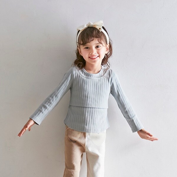 【リンク】肩スリットトップス(キッズサイズ)