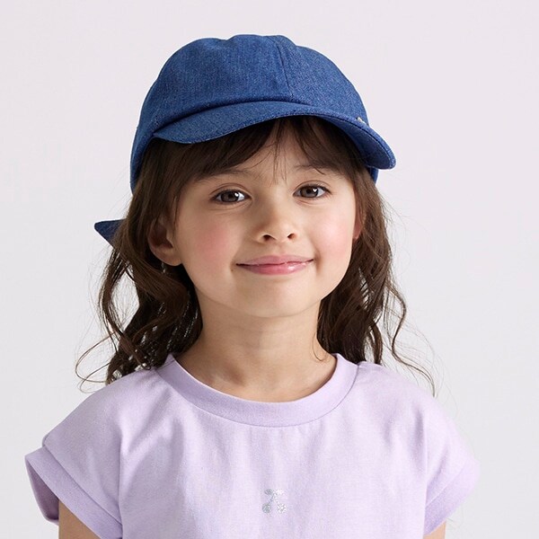 バックリボンキャップ