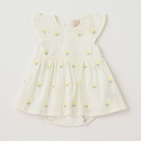 花刺しゅうロンパース