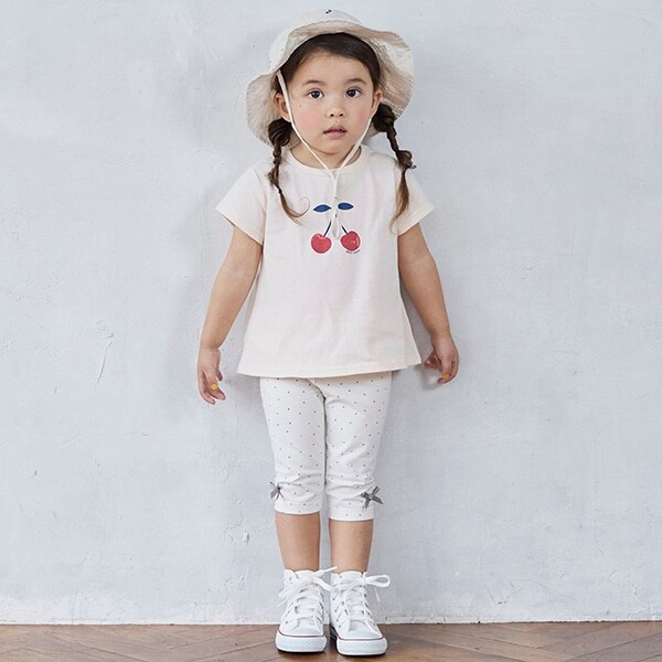 【プティプラ】GIRLS7分丈レギンス