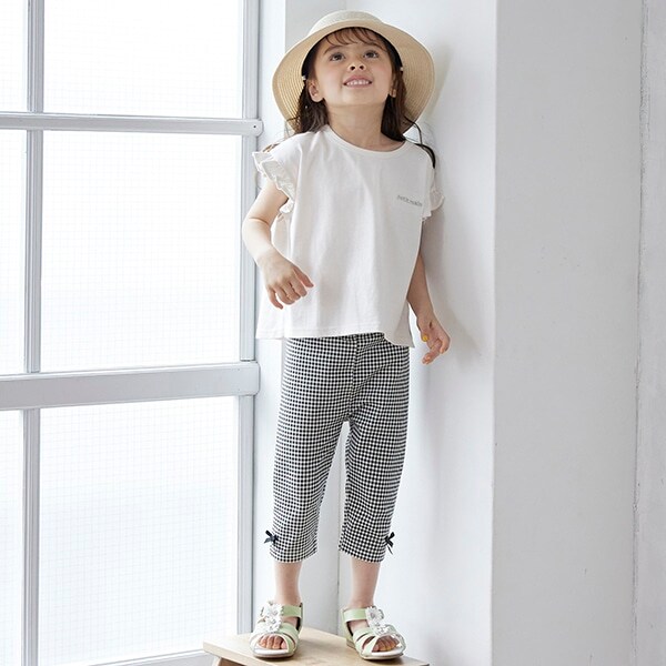 【プティプラ】GIRLS7分丈レギンス