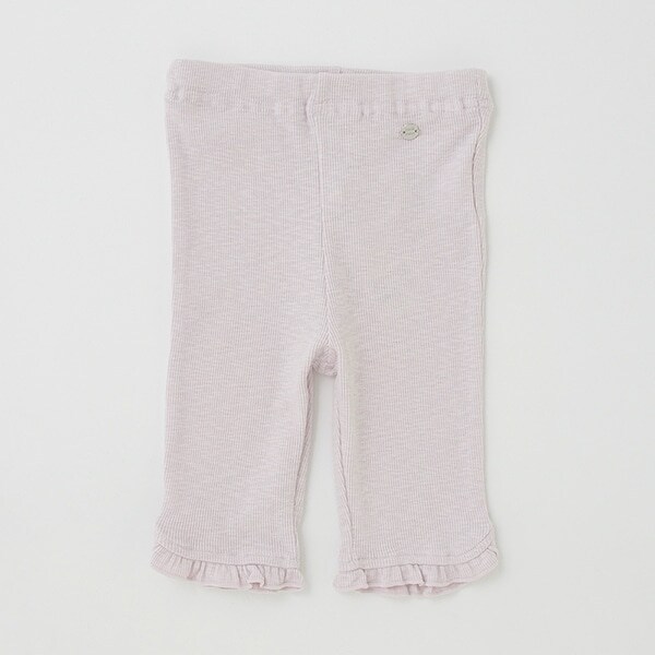 【接触冷感】裾フリルパンツ