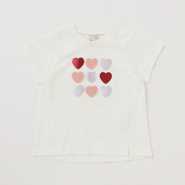 【接触冷感/リンク】ラメプリントT