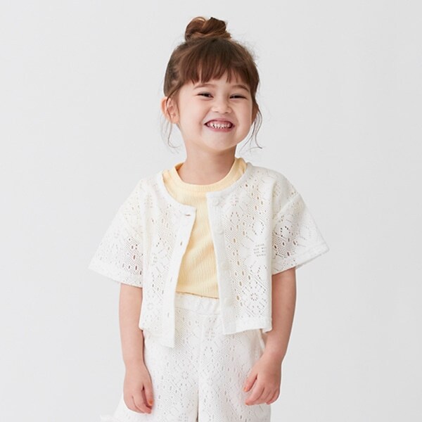 【リンク】レースカーディガン(キッズサイズ)