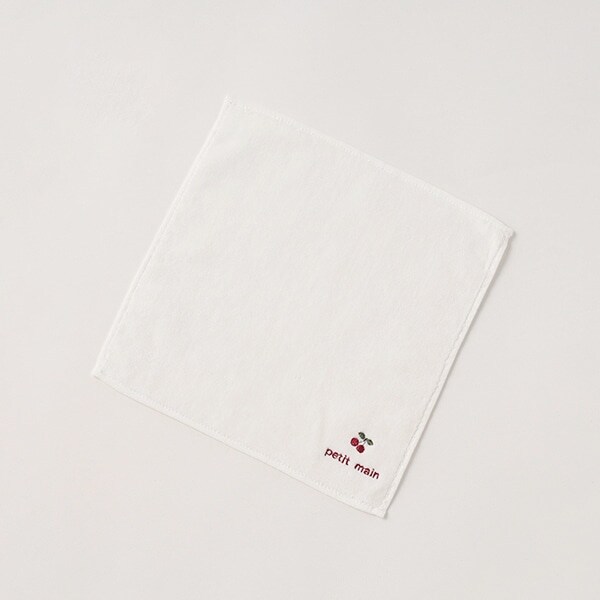 【WEB限定】【プティマイン】刺しゅうハンドタオル