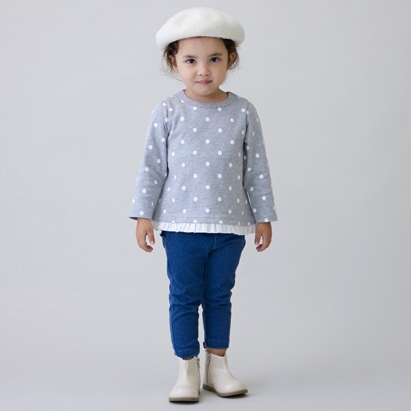 バックフリルレギンス