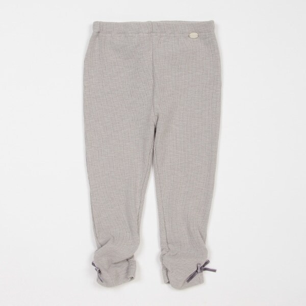 裾シャーリングレギンス