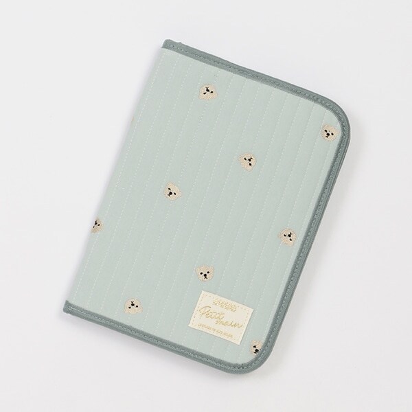 総柄刺しゅうマルチケース