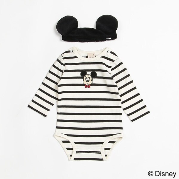 【Disney】ボーダーロンパース