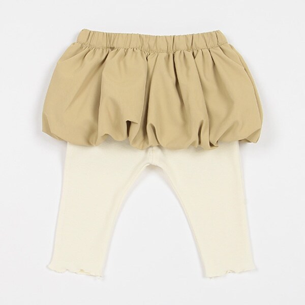 レギンスつきバルーンスカート