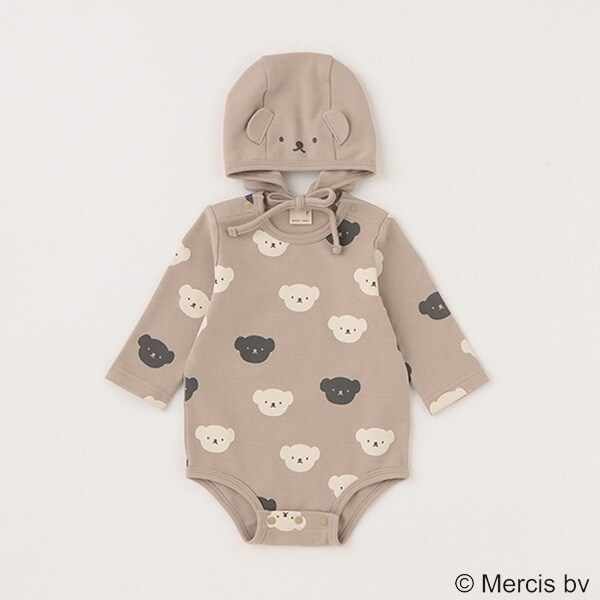 【dick bruna/シアバター】ロンパース・帽子セット