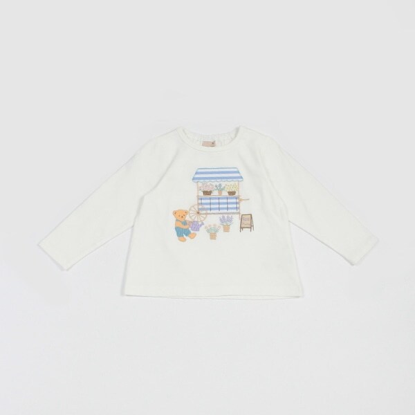 アソート刺しゅう長袖T