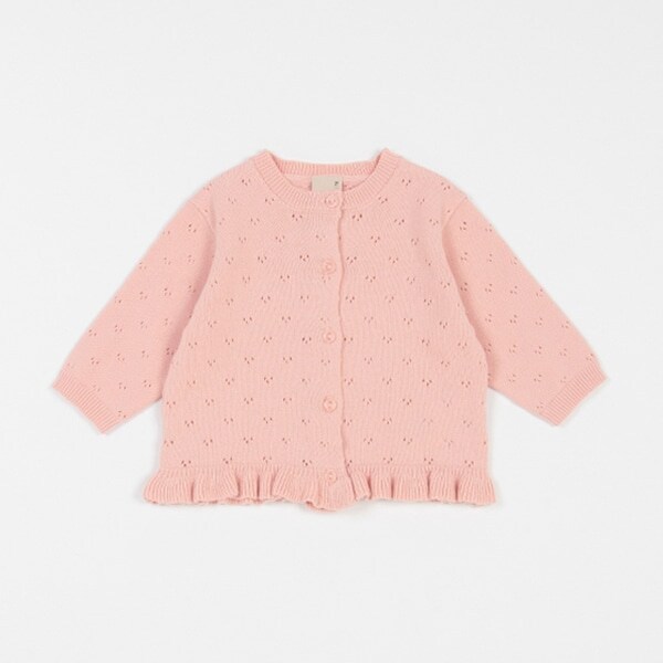 針ヌキカーディガン