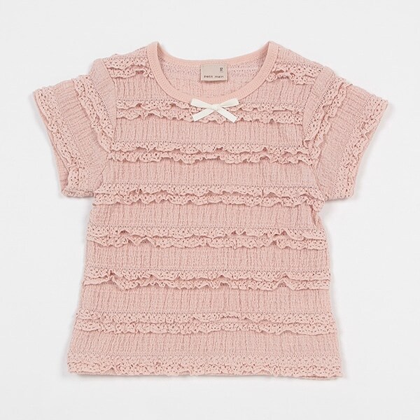 【リンク】フリルTシャツ(キッズ)