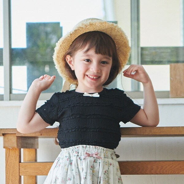 【リンク】フリルTシャツ(キッズ)
