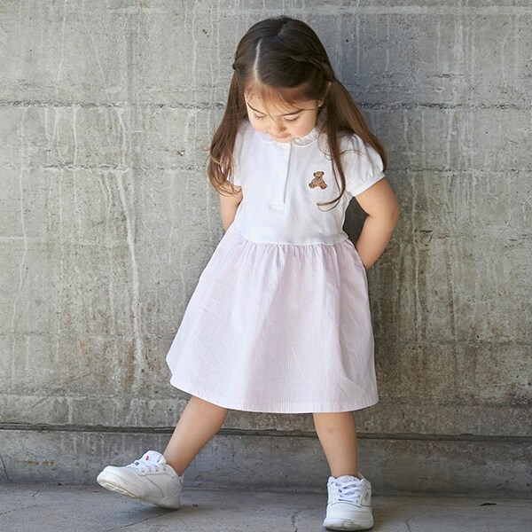 【リンク】くまポロワンピース(キッズ)