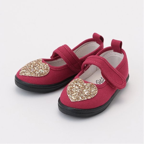 ラメモチーフシューズ