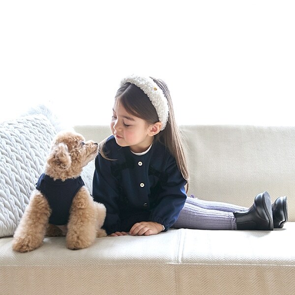 リボンオーバーニーソックス