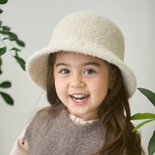 シャギーバケットハット