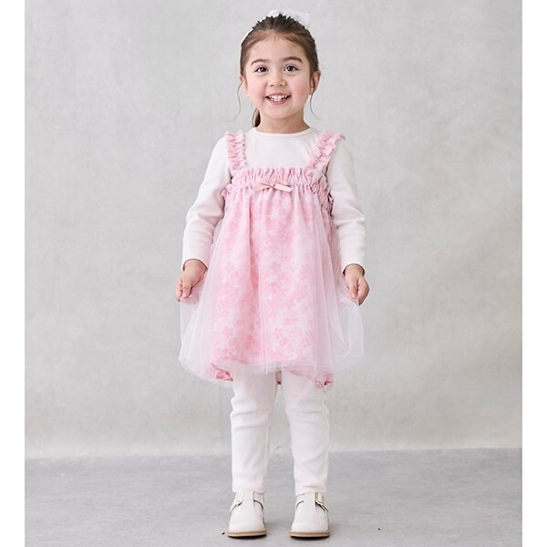 バックフリルレギンス