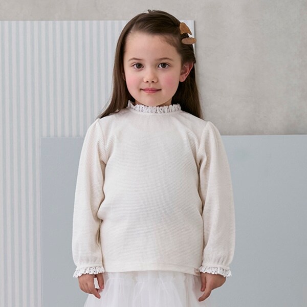 【オーガニック】襟付き長袖T