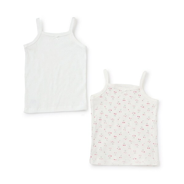 【弱酸性】キャミ肌着2P