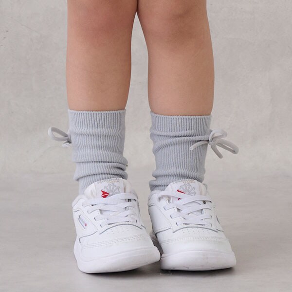 リボンハイソックス