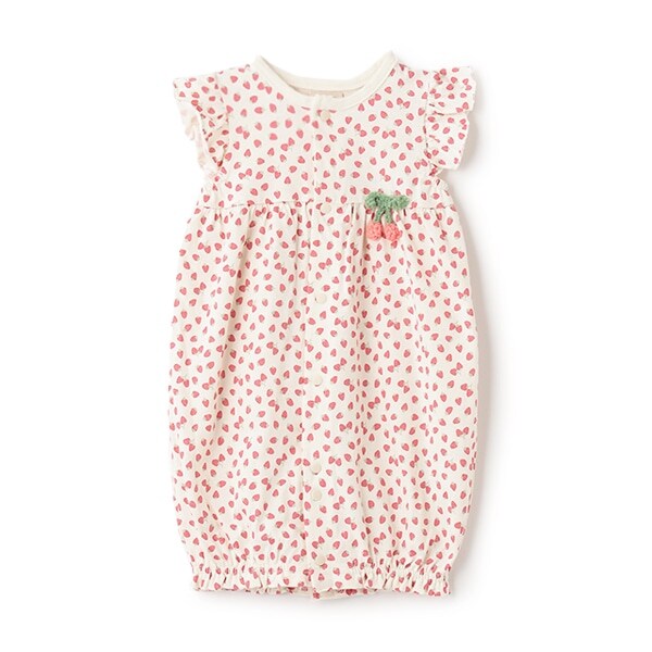 フルーツ柄2WAYオール