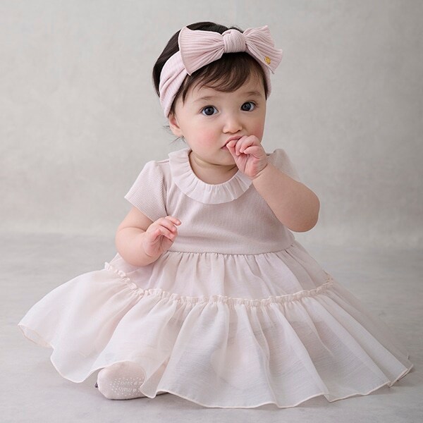 【リンク】オーガンジーOPロンパース