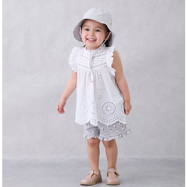 【プティプラ】フリルショートパンツ