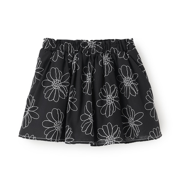 【リンク】花刺しゅうスカート(キッズ)