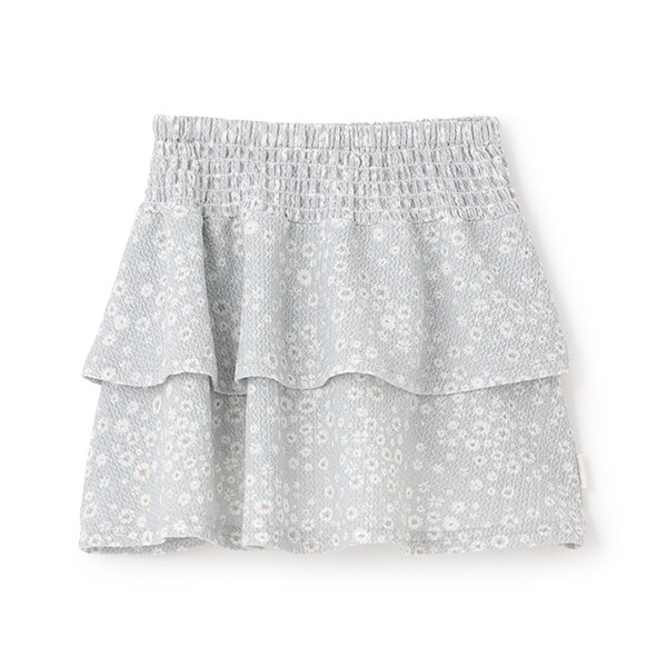 【GOODPRICE】柄フリルスカート