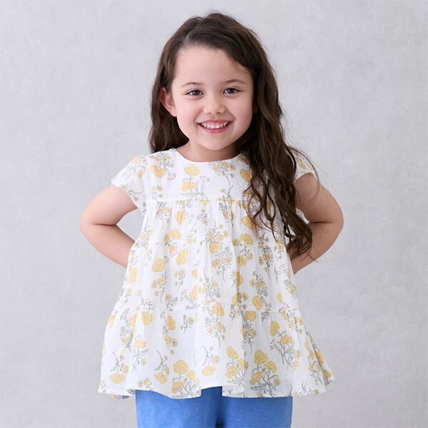 【スマイル/リンク】楊柳チュニック(キッズサイズ)