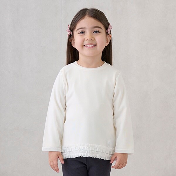 シアーレイヤード長袖T