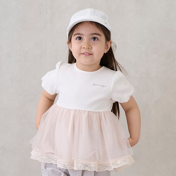 【リンク】シアーペプラムドッキングT(キッズ)