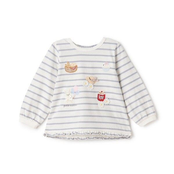 puputeteアップリケTシャツ