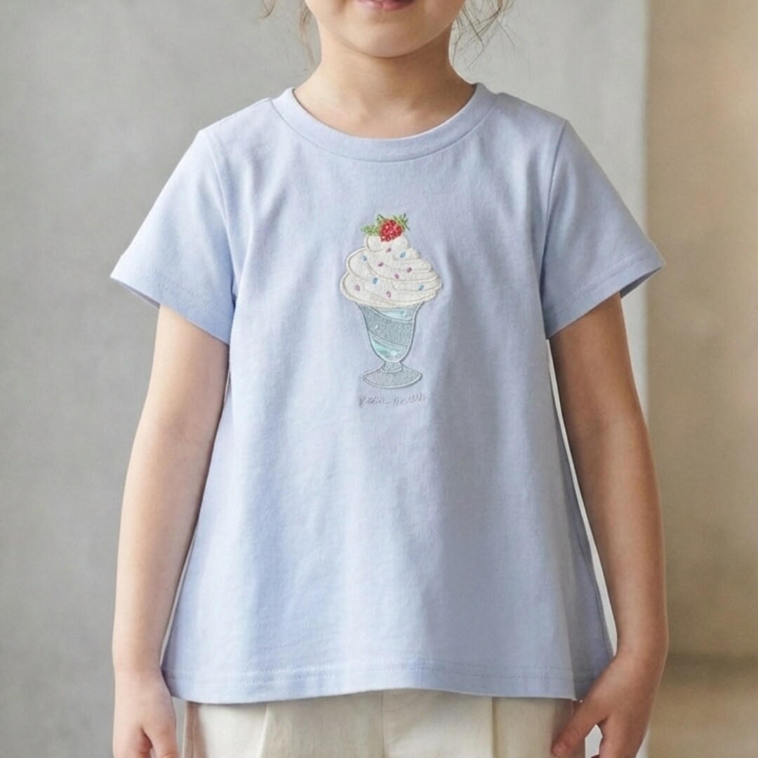 【接触冷感】【WEB限定特別価格】モチーフ半袖Tシャツ