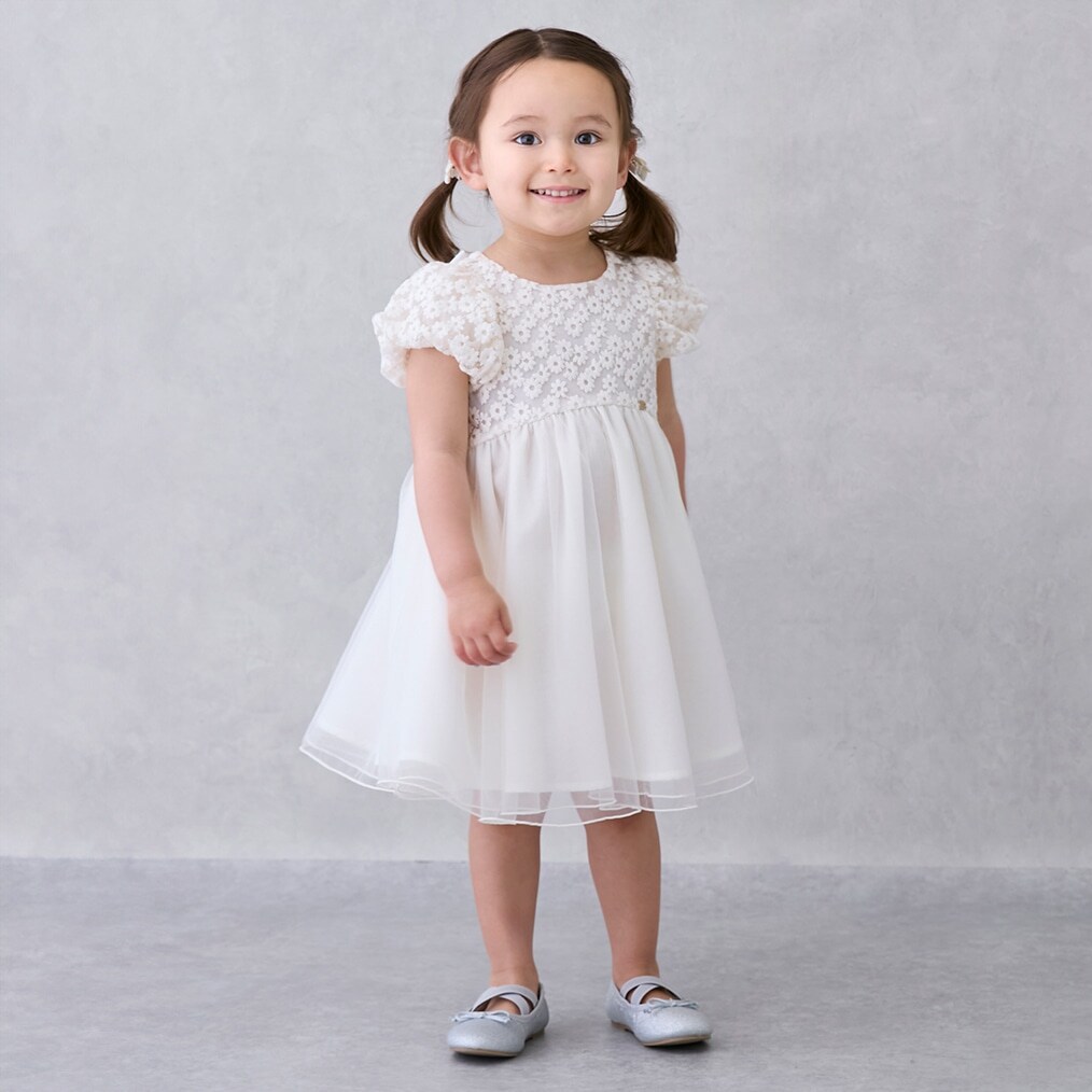 【リンク】チュールレースワンピース(キッズ)
