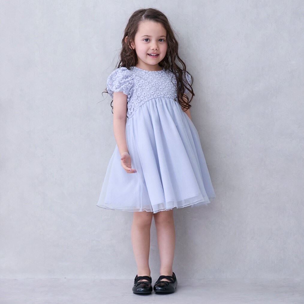 【リンク】チュールレースワンピース(キッズ)