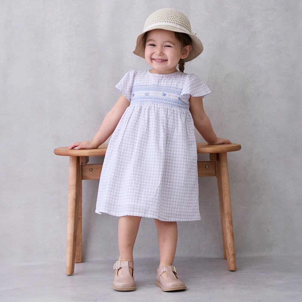 【リンク】スモッキングワンピース(キッズ)