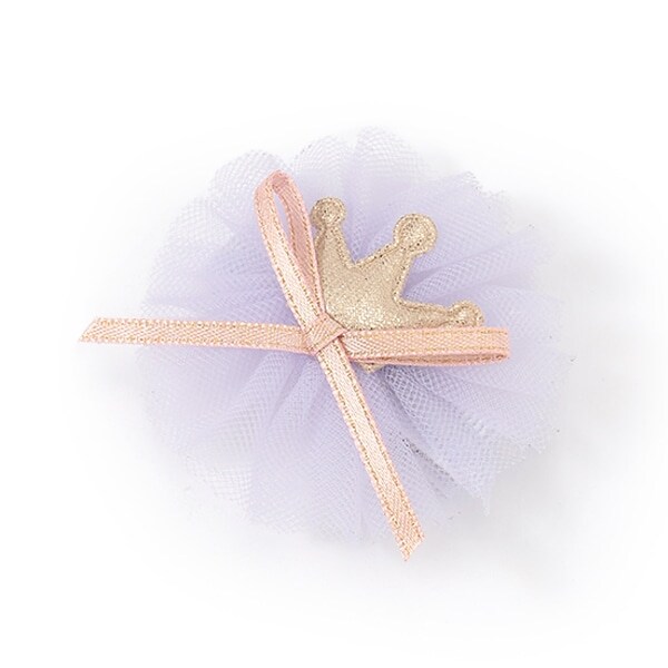 チュールヘアクリップ