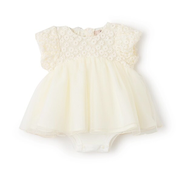 【リンク】チュールレースOPロンパース