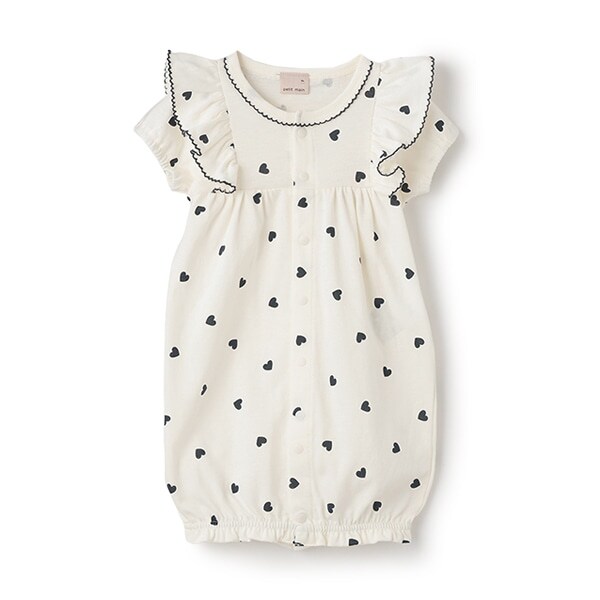 【弱酸性】肩フリル2WAYオールSS