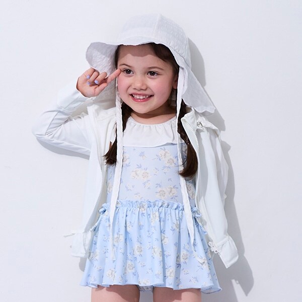 【SWIM】フリルラッシュガード