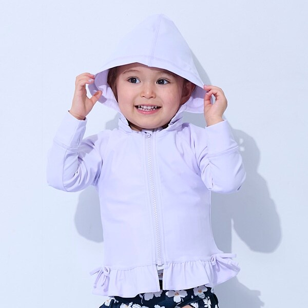 【SWIM】フリルラッシュガード