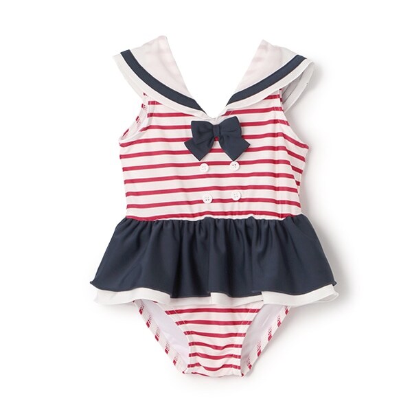 【SWIM】girlsセーラー水着