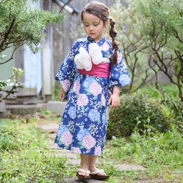 紫陽花浴衣